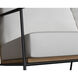 Milan Stinson White Outdoor Sofa